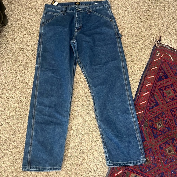 Lee painter style jeans was 34 length 32 NWT - Picture 1 of 7